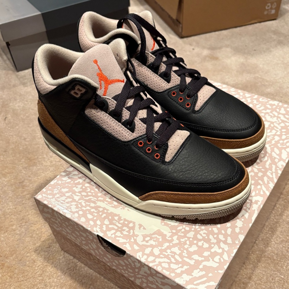NEW Air Jordan 3 Desert Elephant - Size 10 US Men’s - Picture 4 of 14